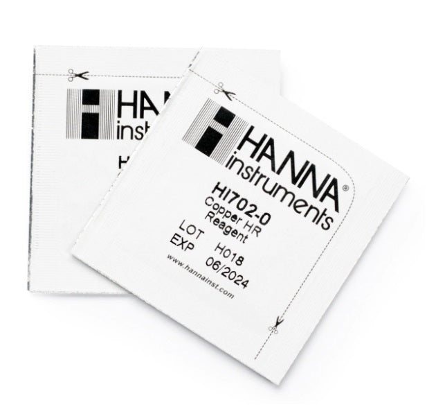 Hanna Copper High Range Checker Reagents 25 tests (HI702-25)